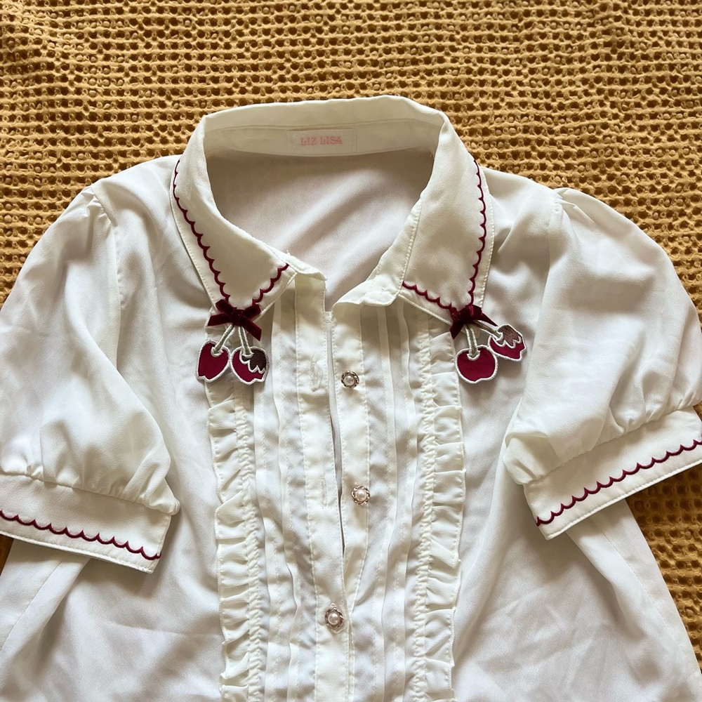 Liz Lisa Lolita cherry blouse